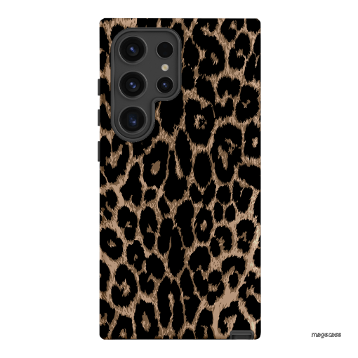 Classic Leopard Printed Phone Cases Samsung Galaxy S24 Ultra / Armoured by The Dairy - The Dairy