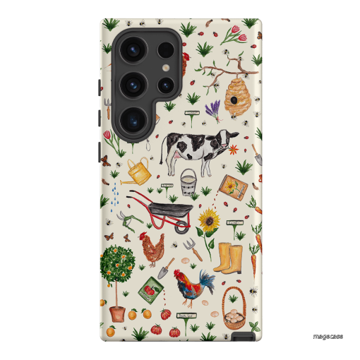 Farm Stay Printed Phone Cases Samsung Galaxy S24 Ultra / Armoured by BG. Studio - The Dairy
