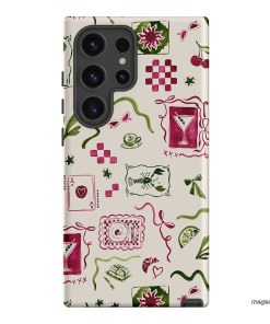 Martini Gal Printed Phone Cases Samsung Galaxy S24 Ultra / Armoured by Charlie Taylor - The Dairy