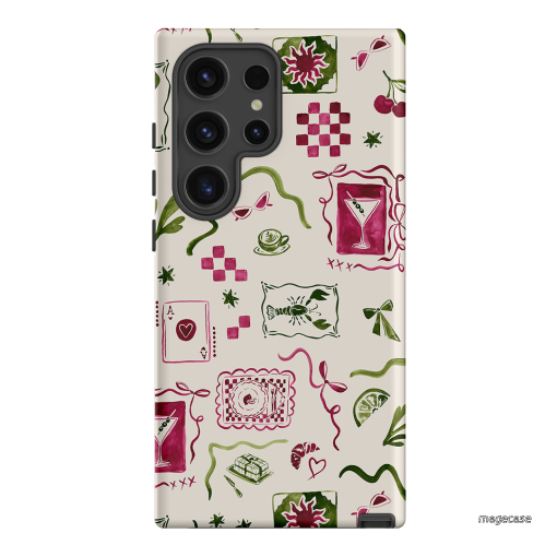 Martini Gal Printed Phone Cases Samsung Galaxy S24 Ultra / Armoured by Charlie Taylor - The Dairy