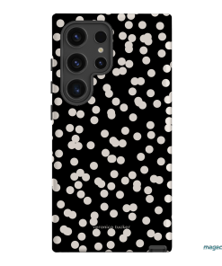 Mini Confetti Noir Printed Phone Cases Samsung Galaxy S24 Ultra / Armoured by Veronica Tucker - The Dairy