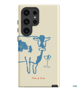 Mootini Blue Printed Phone Cases by Phthalo Ruth - The Dairy