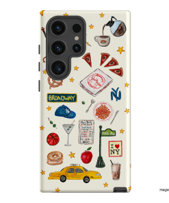 NYC Light Printed Phone Cases Samsung Galaxy S24 Ultra / Armoured by BG. Studio - The Dairy