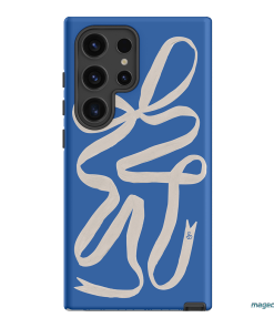 Something Blue Ribbon Printed Phone Cases Samsung Galaxy S24 Ultra / Armoured by Jasmine Dowling - The Dairy