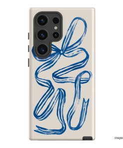 Bowerbird Ribbon Printed Phone Cases Samsung Galaxy S24 Ultra / Armoured by Jasmine Dowling - The Dairy