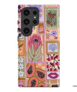 Summer Postcards Printed Phone Cases Samsung Galaxy S24 Ultra / Armoured by Amy Gibbs - The Dairy