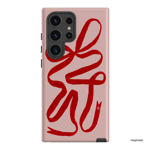 Valentine Ribbon Printed Phone Cases by Jasmine Dowling - The Dairy