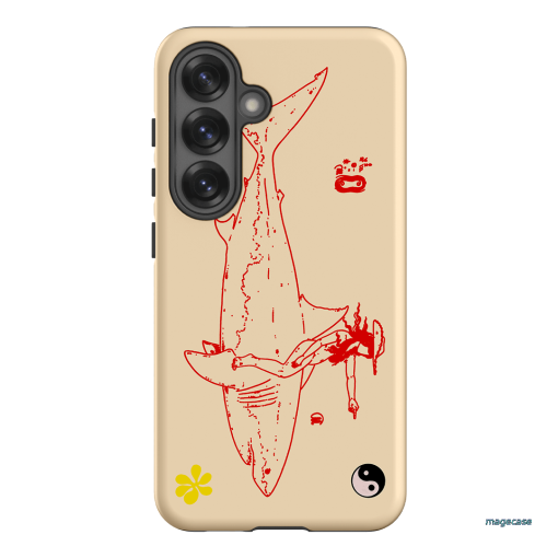 1800-Busy-Rn in Cream Printed Phone Cases Samsung Galaxy S25 / Armoured by Easty Beasty - The Dairy