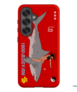 1800-Busy Rn in Red Printed Phone Cases Samsung Galaxy S25 / Armoured by Easty Beasty - The Dairy
