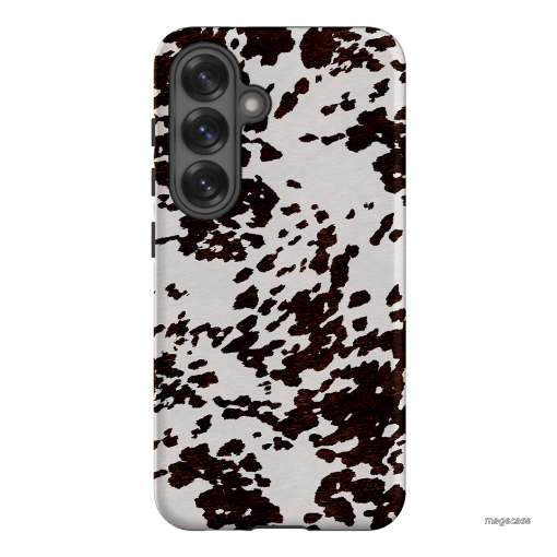 Cowhide Charm Printed Phone Cases Samsung Galaxy S25 / Armoured by The Dairy - The Dairy