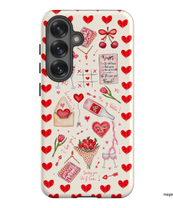 Love Note Printed Phone Cases Samsung Galaxy S25 / Armoured by BG. Studio - The Dairy