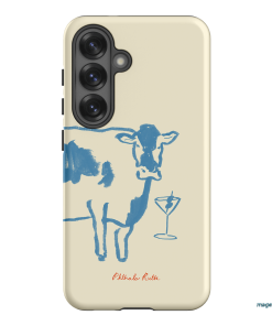 Mootini Blue Printed Phone Cases by Phthalo Ruth - The Dairy