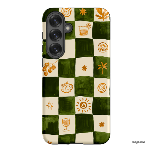 Afternoon Mezze Printed Phone Cases Samsung Galaxy S25 Plus / Armoured by Charlie Taylor - The Dairy