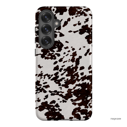Cowhide Charm Printed Phone Cases Samsung Galaxy S25 Plus / Armoured by The Dairy - The Dairy