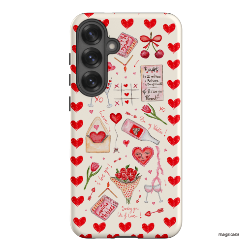 Love Note Printed Phone Cases Samsung Galaxy S25 Plus / Armoured by BG. Studio - The Dairy