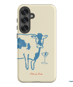 Mootini Blue Printed Phone Cases by Phthalo Ruth - The Dairy