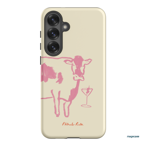 Mootini Pink Printed Phone Cases by Phthalo Ruth - The Dairy