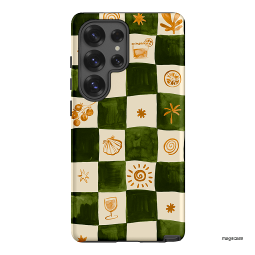 Afternoon Mezze Printed Phone Cases Samsung Galaxy S25 Ultra / Armoured by Charlie Taylor - The Dairy