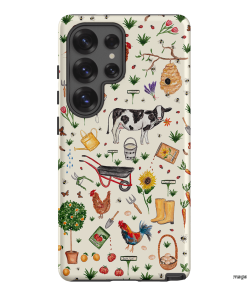 Farm Stay Printed Phone Cases Samsung Galaxy S25 Ultra / Armoured by BG. Studio - The Dairy
