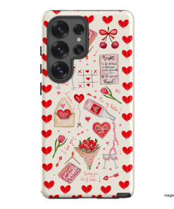 Love Note Printed Phone Cases Samsung Galaxy S25 Ultra / Armoured by BG. Studio - The Dairy