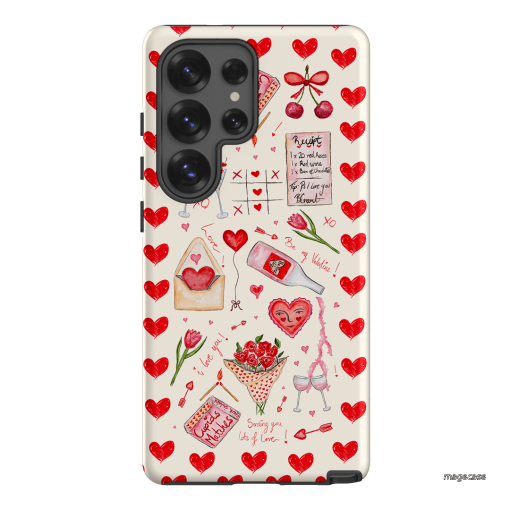 Love Note Printed Phone Cases Samsung Galaxy S25 Ultra / Armoured by BG. Studio - The Dairy