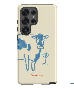 Mootini Blue Printed Phone Cases by Phthalo Ruth - The Dairy