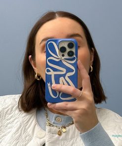 Something Blue Ribbon Printed Phone Cases by Jasmine Dowling - The Dairy