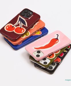 Cherries Printed Phone Cases by Studio Bon - The Dairy