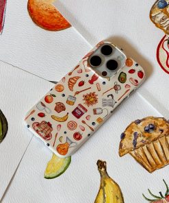 Sunday Breakfast Printed Phone Cases by BG. Studio - The Dairy