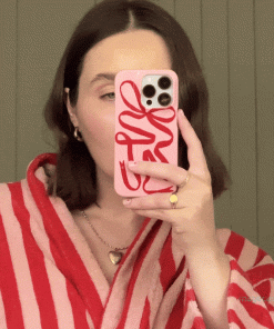 Valentine Ribbon Printed Phone Cases by Jasmine Dowling - The Dairy