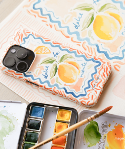 Dolce Far Niente Printed Phone Cases by Cass Deller - The Dairy