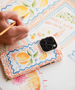 Dolce Far Niente Printed Phone Cases by Cass Deller - The Dairy