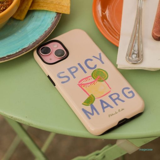 Spicy Marg Printed Phone Cases by Phthalo Ruth - The Dairy