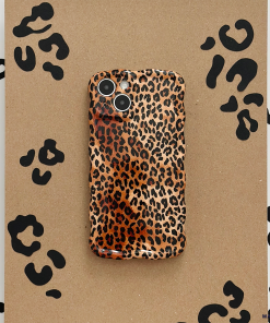 Wavy Phone Case - Leopard